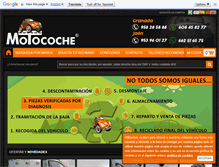 Tablet Screenshot of motocoche.com